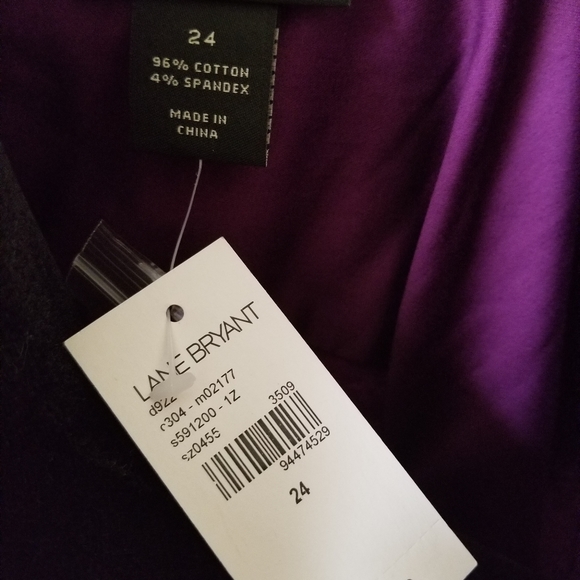 LANE BRYANT Blouse Size 24 NWT - Picture 2 of 6